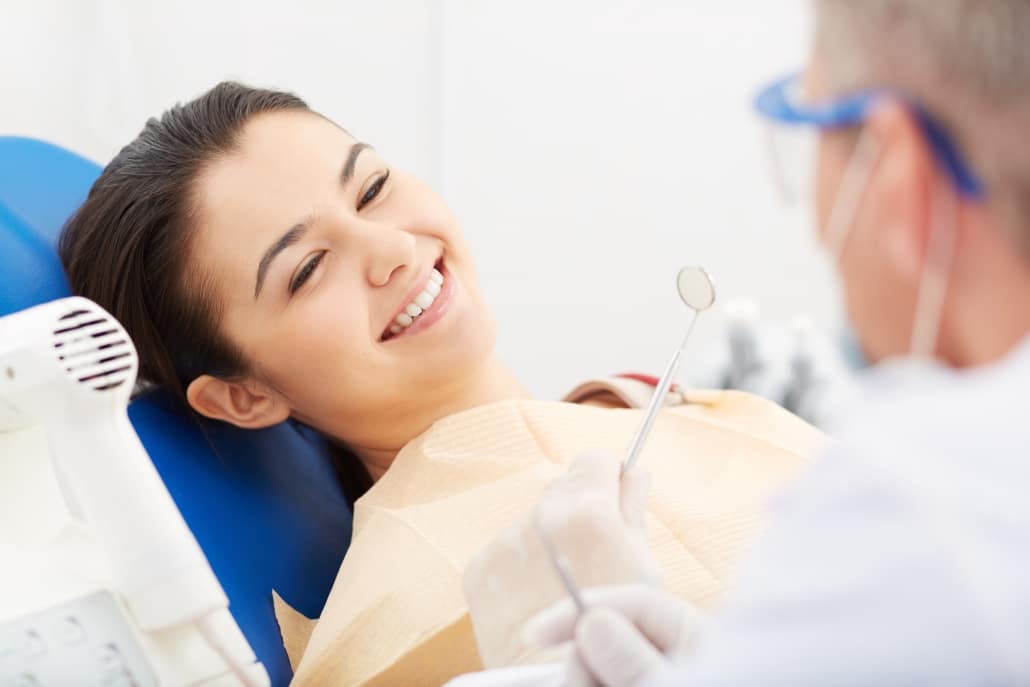 girl teeth cleaning mountain view