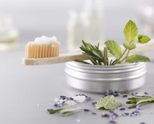 Salt Toothpaste with Herbs